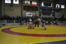 برگزاری مسابقات کشتی آزاد در اسلام‌آبادغرب