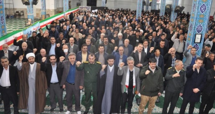 مراسم گرامی‌داشت حماسه 9 دی در اسلام‌آبادغرب