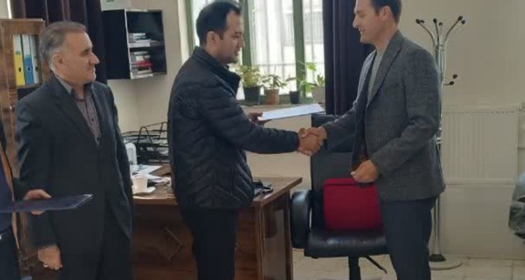 مراسم تودیع و معارفه ریاست مجتمع عالی سلامت شهرستان اسلام آباد غرب