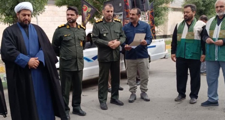 مردم عزادار شهرستان اسلام‌آبادغرب در سوگ شهادت رئیس جمهور و همراهانش