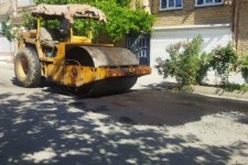 اجرای عملیات لکه گیری و آسفالت معابر سطح شهر