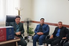 دیداررئیس اداره فرهنگ و ارشاد اسلامی و اصحاب رسانه با رئیس دادگستری شهرستان اسلام آبادغرب