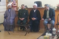 دیدار مسئول دفتر نمایندگی ولی فقیه دراستان کرمانشاه با دادستان ورئیس دادگستری شهرستان اسلام آبادغرب