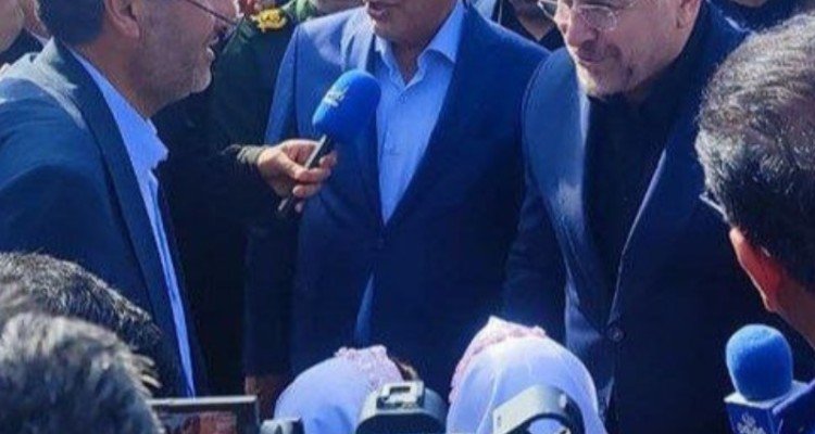 ورود جمعی از اعضای هیئت دولت به شهر طبس