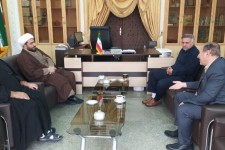 دیدار مدیر کل اداره تبلیغات اسلامی استان کرمانشاه با فرماندار اسلام‌آبادغرب