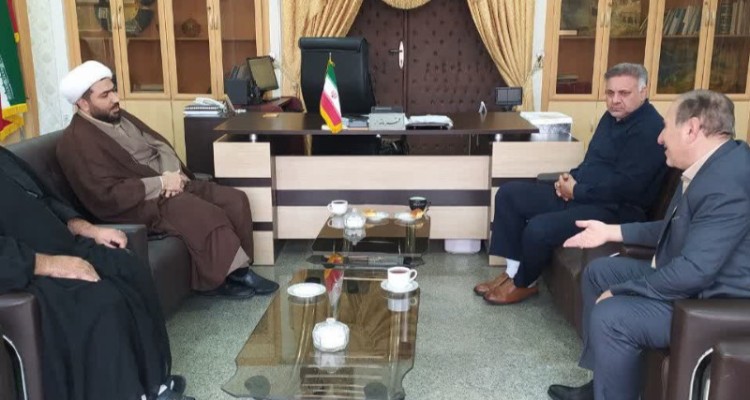 دیدار مدیر کل اداره تبلیغات اسلامی استان کرمانشاه با فرماندار اسلام‌آبادغرب