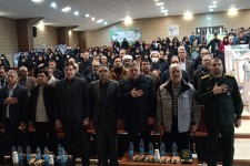 مراسم سالروز شهادت سردار سلیمانی و شهید شاخص سردار سرتیپ صمد بیلرام در اسلام‌آبادغرب