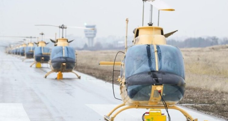 رزمایش اقتدار صد فروندی بالگردهای هوانیروز ارتش برگزار شد