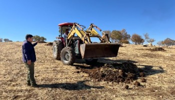 خلع ید بیش از ۹۲۰۰ مترمربع از اراضی ملی در روستای علی‌آباد اسلام‌آبادغرب