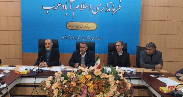 دوازدهمین جلسه کارگروه اشتغال و سرمایه‌گذاری اسلام‌آبادغرب برگزار شد