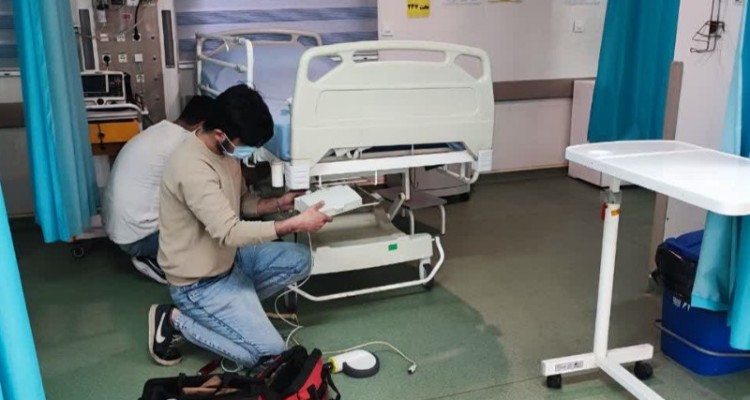 اقدامات فنی و زیرساختی درمانگاه تخصصی بیمارستان امام خمینی(ره) وارد مرحله نهایی شد