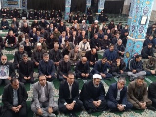 مراسم بزرگداشت شهدای مردمی دی‌ماه در اسلام‌آبادغرب برگزار شد