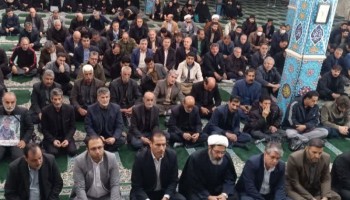 مراسم بزرگداشت شهدای مردمی دی‌ماه در اسلام‌آبادغرب برگزار شد