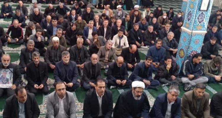 مراسم بزرگداشت شهدای مردمی دی‌ماه در اسلام‌آبادغرب برگزار شد