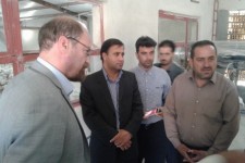  افتتاح دو طرح کشاورزی در اسلام آباد غرب+عکس