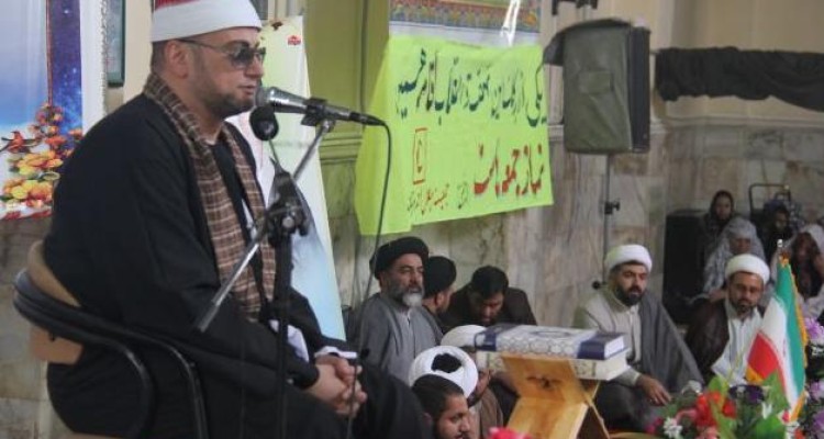 محفل انس با قرآن با حضور قاری بین المللی کشور مصر در اسلام آبادغرب برگزار شد