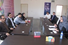 دیدار اعضاء هیئت رئیسه دانشگاه آزاد اسلام آباد غرب از منطقه ویژه اقتصادی شهرستان