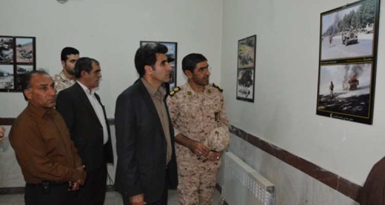 برپایی نمایشگاه عکس اسلام آباد در جنگ +تصاویر