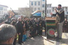 مراسم سوگواری شهادت امام رضا(ع) در اسلام آبادغرب