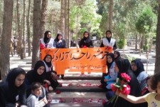 اجرای برنامه های هلال احمر اسلام آباد غرب به مناسبت آزاد سازی خرمشهر