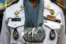 استقبال از نظامیان شرکت کننده در مسابقات روسیه