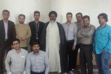 دیدار اصحاب رسانه اسلام آباد غرب با امام جمعه شهرستان +تصاویر