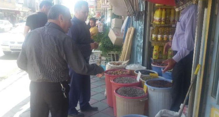 برخورد با سد معبر مغازه داران در اسلام آبادغرب + عکس