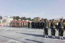 صبحگاه مشترک نیروهای مسلح در اسلام آبادغرب برگزار شد