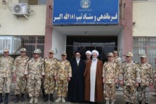 دیدار رییس سازمان عقیدتی سیاسی ارتش با نیرو های تیپ 181 زرهی ارتش در اسلام آبادغرب+تصاویر