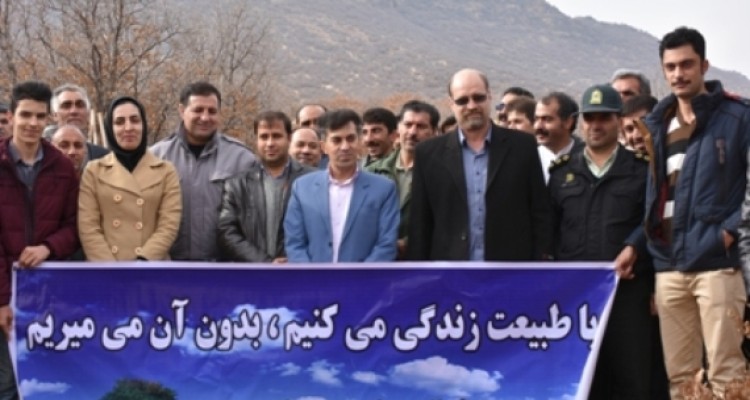  برگزاری جشن جنگلانه در اسلام آباد غرب+عکس