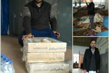 اسکان زوار پاکستانی گرفتار شده در برف و کولاک در اسلام آباد غرب+عکس