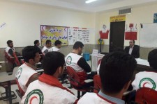  برگزاری دوره حمایت های روانی در سوانح و بلایا در جمعیت هلال احمراسلام آباد غرب