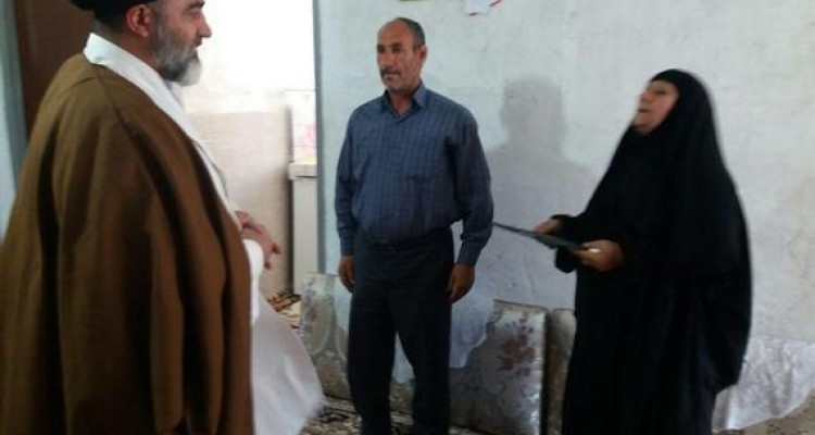 دیدار نماینده ولی فقیه درسپاه قرارگاه نجف با جمعی از خانواده معظم شهدا و جانبازان اسلام آبادغرب+تصاویر