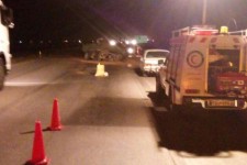 برخورد تریلی با تراکتور در اسلام آبادغرب حادثه آفرید+تصاویر