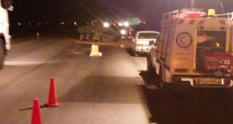 برخورد تریلی با تراکتور در اسلام آبادغرب حادثه آفرید+تصاویر