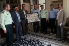 دیدار با خانواده شهدا و جانبازان مبارزه با موادمخدر در اسلام آبادغرب+عکس