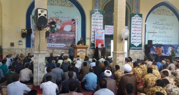 مراسم یادواره شهدای عملیات مرصاد در اسلام آبادغرب برگزار شد