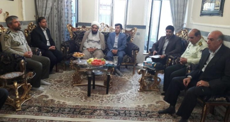 دیدار و سرکشی از خانواده شهدای عملیات مرصاد در اسلام آبادغرب+تصاویر