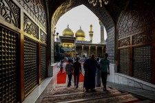 حرمین شریفین کاظمین سیاه‌پوش شد/تصاویر