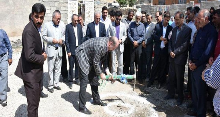 بهره برداري از پروژه های عمراني در بخش مركزي اسلام آباد غرب+تصاویر