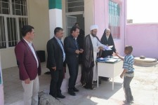 اختتامیه فعالیت های گروه جهادی خواهران در روستای محروم اسلام آبادغرب