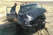 حادثه رانندگی در محور اسلام آبادغرب به حمیل 2 مصدوم برجای گذاشت + تصاویر