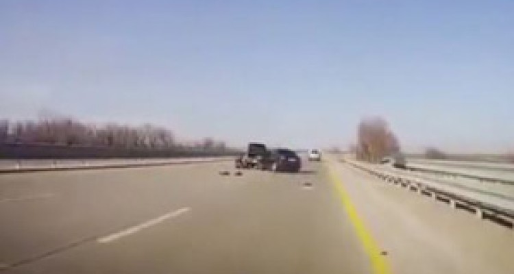 سرانجام خونین پنچرگیری در وسط اتوبان +فیلم 