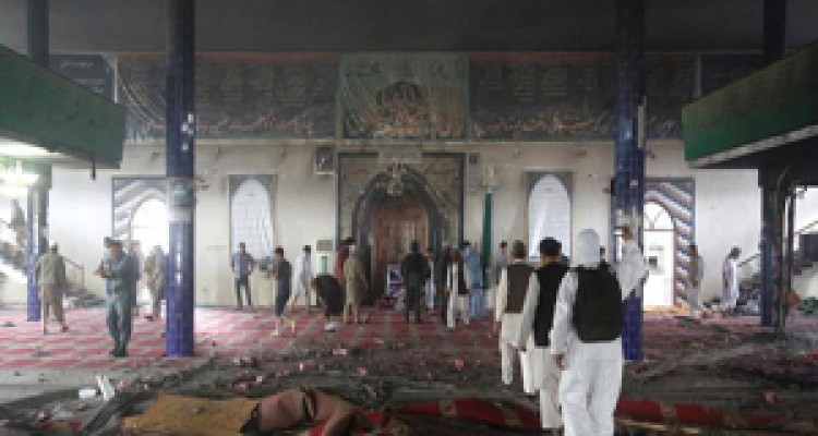 حمله انتحاری به دو مسجد در کابل + فیلم 