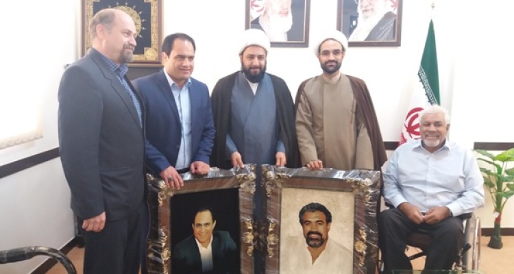 تجلیل از پیشکسوت کشتی و شهردار اسلام آبادغرب+عکس