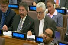 پاسخ قاطع نماینده ایران در شورای حقوق بشر سازمان ملل به عاصمه جهانگیر + فیلم 