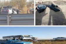 حادثه رانندگی در محور حمیل به اسلام آبادغرب 3 کشته برجای گذاشت+تصاویر