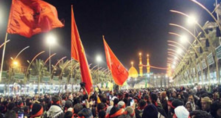 زحمات شبانه روزی عاشقان حسینی در بزرگترین گردهمایی جهان + فیلم 