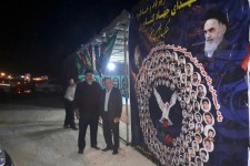 تصاویری از خدمت رسانی به زوار اربعین توسط موکب شهدای جهاد کشاورزی در اسلام آبادغرب