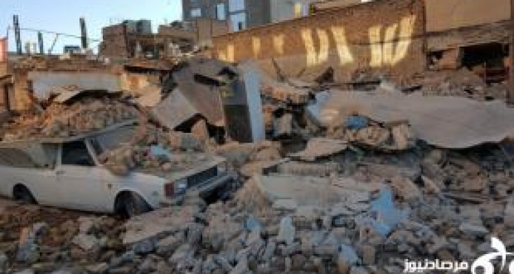 خرابی های زلزله در سر پل ذهاب